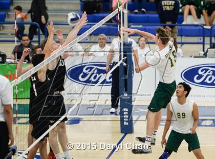 Thumbnail 3 in Damien vs. Arrowhead Christian (CIF-SS D5 Final) photogallery.