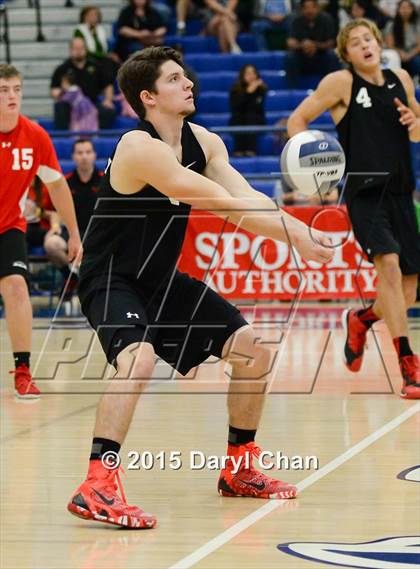 Thumbnail 3 in Damien vs. Arrowhead Christian (CIF-SS D5 Final) photogallery.