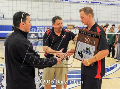 Thumbnail 1 in Damien vs. Arrowhead Christian (CIF-SS D5 Final) photogallery.