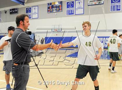 Thumbnail 2 in Damien vs. Arrowhead Christian (CIF-SS D5 Final) photogallery.