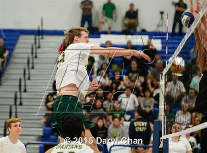 Thumbnail 1 in Damien vs. Arrowhead Christian (CIF-SS D5 Final) photogallery.