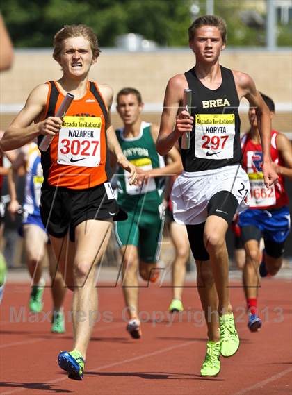 Thumbnail 2 in Arcadia Invitational (Distance Medley) photogallery.