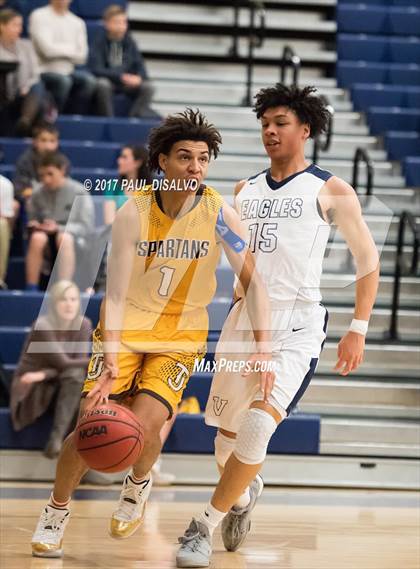 Thumbnail 1 in Valor Christian vs. Thomas Jefferson (CHSAA 4A Second Round) photogallery.