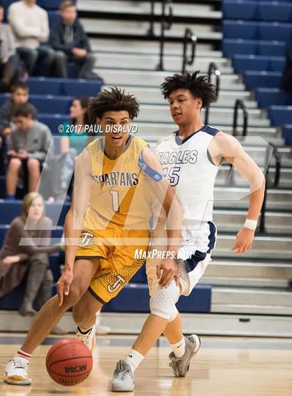 Thumbnail 3 in Valor Christian vs. Thomas Jefferson (CHSAA 4A Second Round) photogallery.