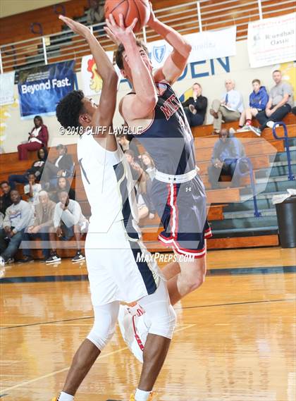 Thumbnail 3 in Milton vs. Cape Fear Academy (Rotary Roundball Classic) photogallery.
