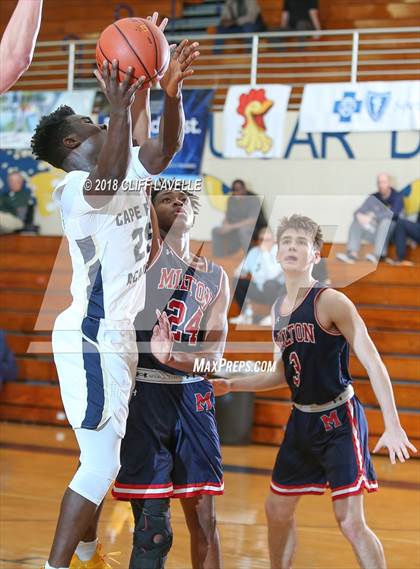 Thumbnail 3 in Milton vs. Cape Fear Academy (Rotary Roundball Classic) photogallery.