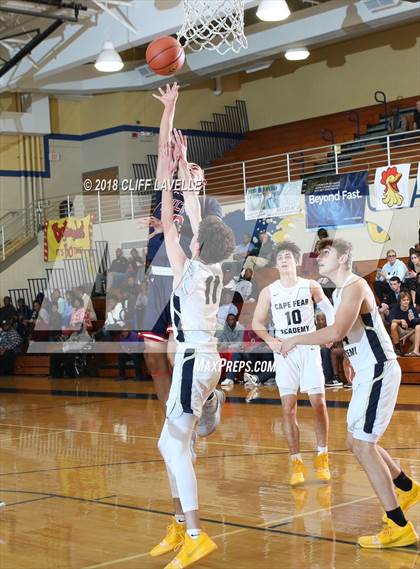 Thumbnail 3 in Milton vs. Cape Fear Academy (Rotary Roundball Classic) photogallery.
