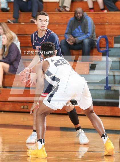 Thumbnail 2 in Milton vs. Cape Fear Academy (Rotary Roundball Classic) photogallery.