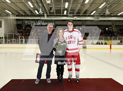 Thumbnail 2 in Ralston Valley @ Regis Jesuit (Senior Night) photogallery.
