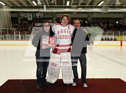 Thumbnail 2 in Ralston Valley @ Regis Jesuit (Senior Night) photogallery.