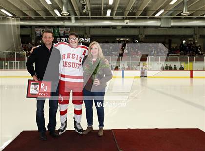 Thumbnail 1 in Ralston Valley @ Regis Jesuit (Senior Night) photogallery.