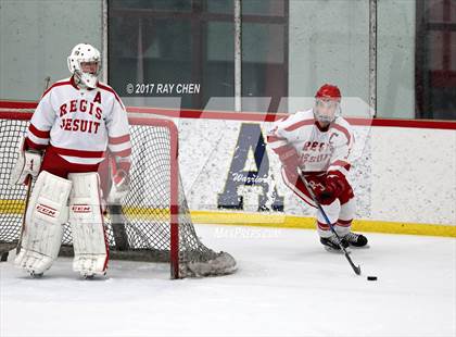Thumbnail 3 in Ralston Valley @ Regis Jesuit (Senior Night) photogallery.