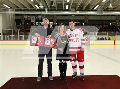 Thumbnail 1 in Ralston Valley @ Regis Jesuit (Senior Night) photogallery.