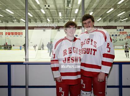 Thumbnail 1 in Ralston Valley @ Regis Jesuit (Senior Night) photogallery.