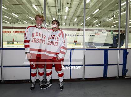Thumbnail 1 in Ralston Valley @ Regis Jesuit (Senior Night) photogallery.