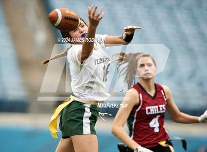 Thumbnail 3 in Fleming Island vs Chiles (Jaguars Preseason Classic) photogallery.