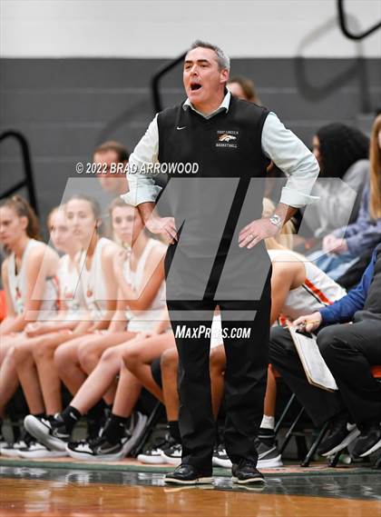 Thumbnail 2 in Cox Mill vs East Lincoln (East Lincoln Winter Jam) photogallery.