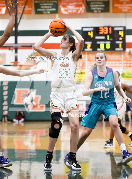 Thumbnail 3 in Cox Mill vs East Lincoln (East Lincoln Winter Jam) photogallery.