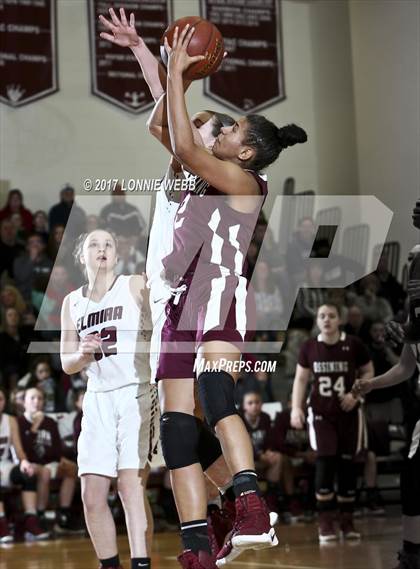 Thumbnail 2 in Ossining vs Elmira (NYPHSAA Class AA Regional Final) photogallery.