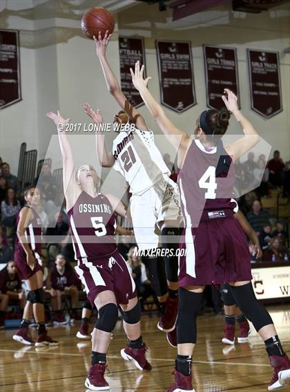 Thumbnail 2 in Ossining vs Elmira (NYPHSAA Class AA Regional Final) photogallery.