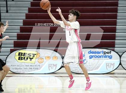 Thumbnail 3 in Rancho Mirage vs. St. Thomas Aquinas - Canada (Rancho Mirage Holiday Invitational) photogallery.