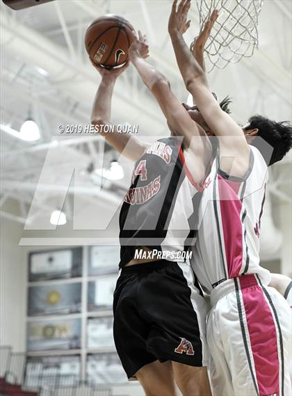 Thumbnail 2 in Rancho Mirage vs. St. Thomas Aquinas - Canada (Rancho Mirage Holiday Invitational) photogallery.