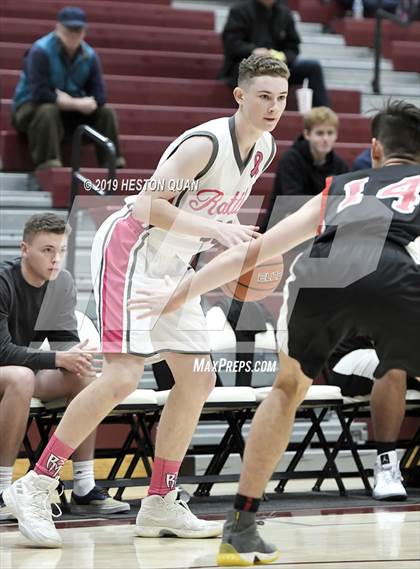 Thumbnail 2 in Rancho Mirage vs. St. Thomas Aquinas - Canada (Rancho Mirage Holiday Invitational) photogallery.