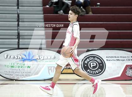 Thumbnail 2 in Rancho Mirage vs. St. Thomas Aquinas - Canada (Rancho Mirage Holiday Invitational) photogallery.
