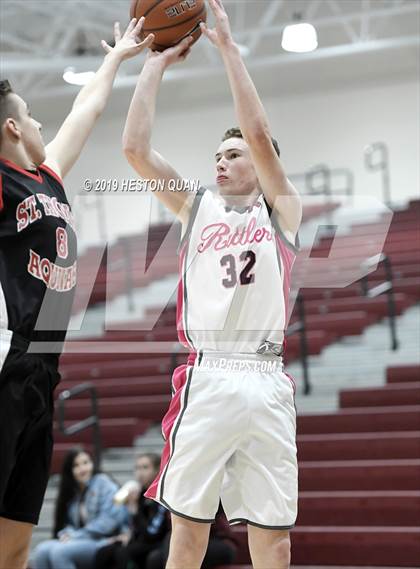 Thumbnail 3 in Rancho Mirage vs. St. Thomas Aquinas - Canada (Rancho Mirage Holiday Invitational) photogallery.