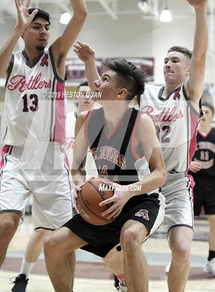 Thumbnail 2 in Rancho Mirage vs. St. Thomas Aquinas - Canada (Rancho Mirage Holiday Invitational) photogallery.