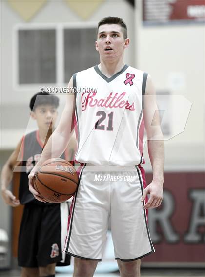 Thumbnail 2 in Rancho Mirage vs. St. Thomas Aquinas - Canada (Rancho Mirage Holiday Invitational) photogallery.