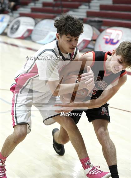 Thumbnail 3 in Rancho Mirage vs. St. Thomas Aquinas - Canada (Rancho Mirage Holiday Invitational) photogallery.