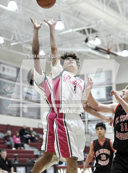 Thumbnail 1 in Rancho Mirage vs. St. Thomas Aquinas - Canada (Rancho Mirage Holiday Invitational) photogallery.
