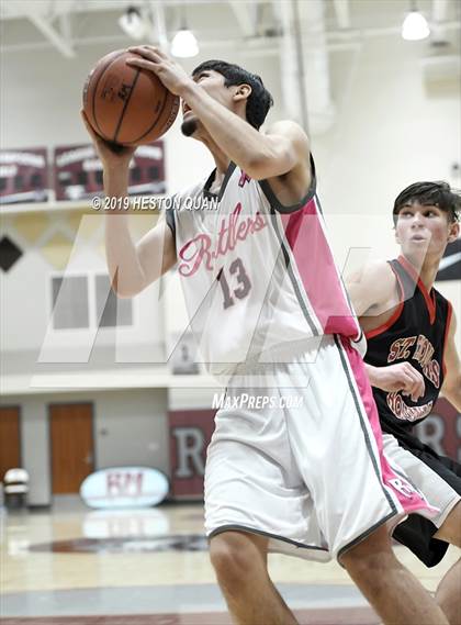 Thumbnail 3 in Rancho Mirage vs. St. Thomas Aquinas - Canada (Rancho Mirage Holiday Invitational) photogallery.
