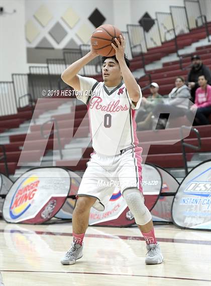 Thumbnail 1 in Rancho Mirage vs. St. Thomas Aquinas - Canada (Rancho Mirage Holiday Invitational) photogallery.