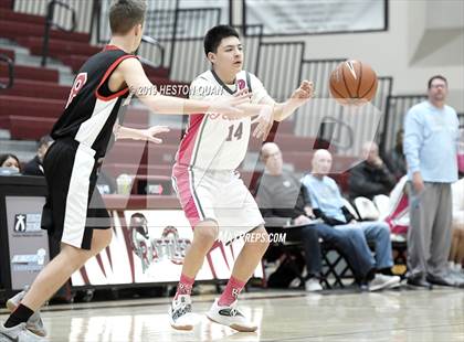 Thumbnail 3 in Rancho Mirage vs. St. Thomas Aquinas - Canada (Rancho Mirage Holiday Invitational) photogallery.