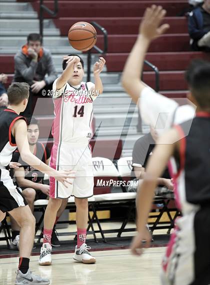 Thumbnail 1 in Rancho Mirage vs. St. Thomas Aquinas - Canada (Rancho Mirage Holiday Invitational) photogallery.