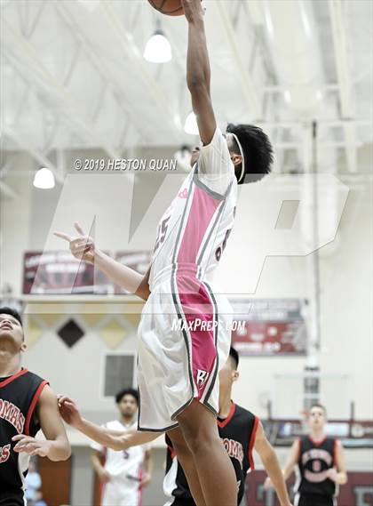 Thumbnail 1 in Rancho Mirage vs. St. Thomas Aquinas - Canada (Rancho Mirage Holiday Invitational) photogallery.