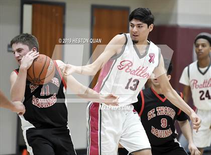 Thumbnail 3 in Rancho Mirage vs. St. Thomas Aquinas - Canada (Rancho Mirage Holiday Invitational) photogallery.