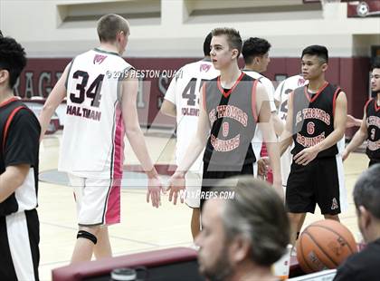 Thumbnail 2 in Rancho Mirage vs. St. Thomas Aquinas - Canada (Rancho Mirage Holiday Invitational) photogallery.