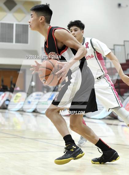 Thumbnail 3 in Rancho Mirage vs. St. Thomas Aquinas - Canada (Rancho Mirage Holiday Invitational) photogallery.