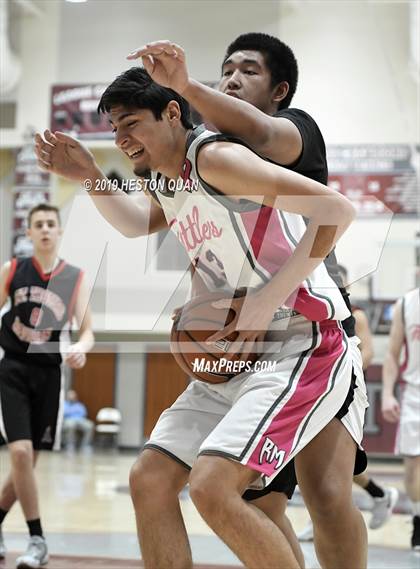 Thumbnail 3 in Rancho Mirage vs. St. Thomas Aquinas - Canada (Rancho Mirage Holiday Invitational) photogallery.