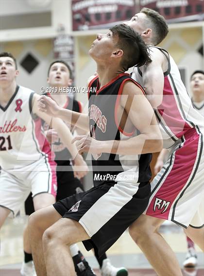 Thumbnail 2 in Rancho Mirage vs. St. Thomas Aquinas - Canada (Rancho Mirage Holiday Invitational) photogallery.