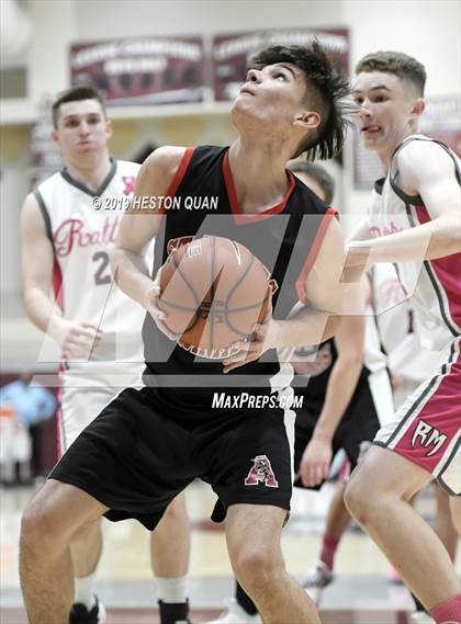 Thumbnail 2 in Rancho Mirage vs. St. Thomas Aquinas - Canada (Rancho Mirage Holiday Invitational) photogallery.