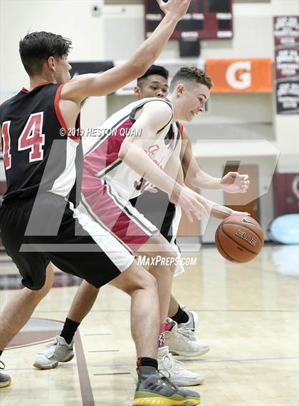 Thumbnail 2 in Rancho Mirage vs. St. Thomas Aquinas - Canada (Rancho Mirage Holiday Invitational) photogallery.