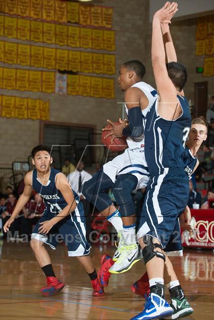 Thumbnail 3 in San Gabriel Academy vs Horizon (CIF SoCal Regional D5 Final) photogallery.