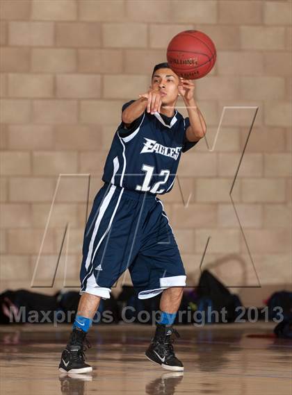 Thumbnail 2 in San Gabriel Academy vs Horizon (CIF SoCal Regional D5 Final) photogallery.