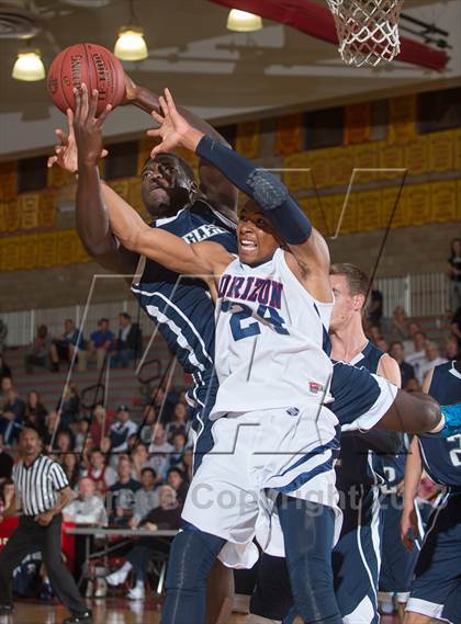 Thumbnail 3 in San Gabriel Academy vs Horizon (CIF SoCal Regional D5 Final) photogallery.