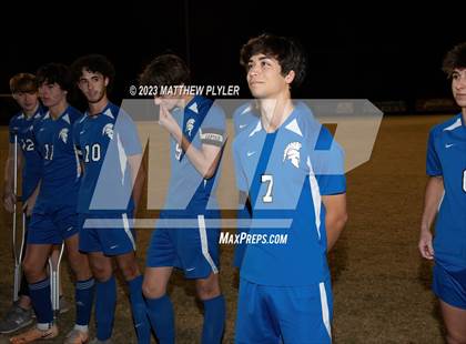 Thumbnail 3 in Community School of Davidson vs. Franklin Academy (NCHSAA 2A Final - Awards) photogallery.