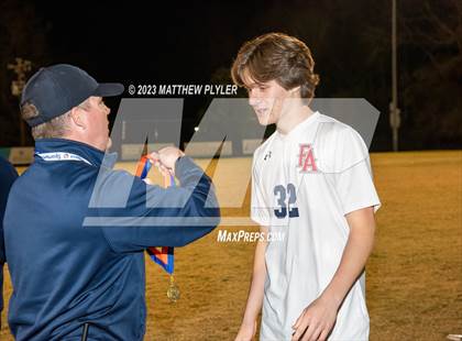 Thumbnail 1 in Community School of Davidson vs. Franklin Academy (NCHSAA 2A Final - Awards) photogallery.